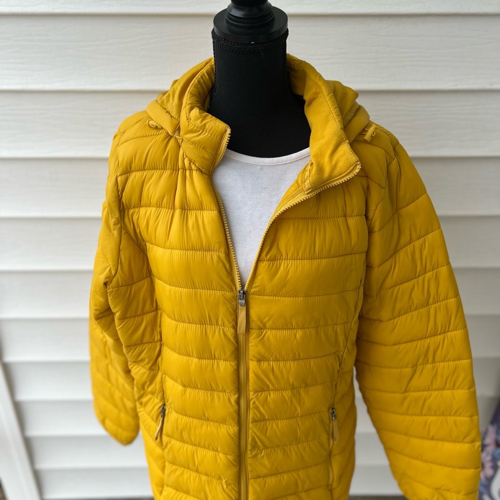 St. John's Bay Sunny Yellow Outerwear